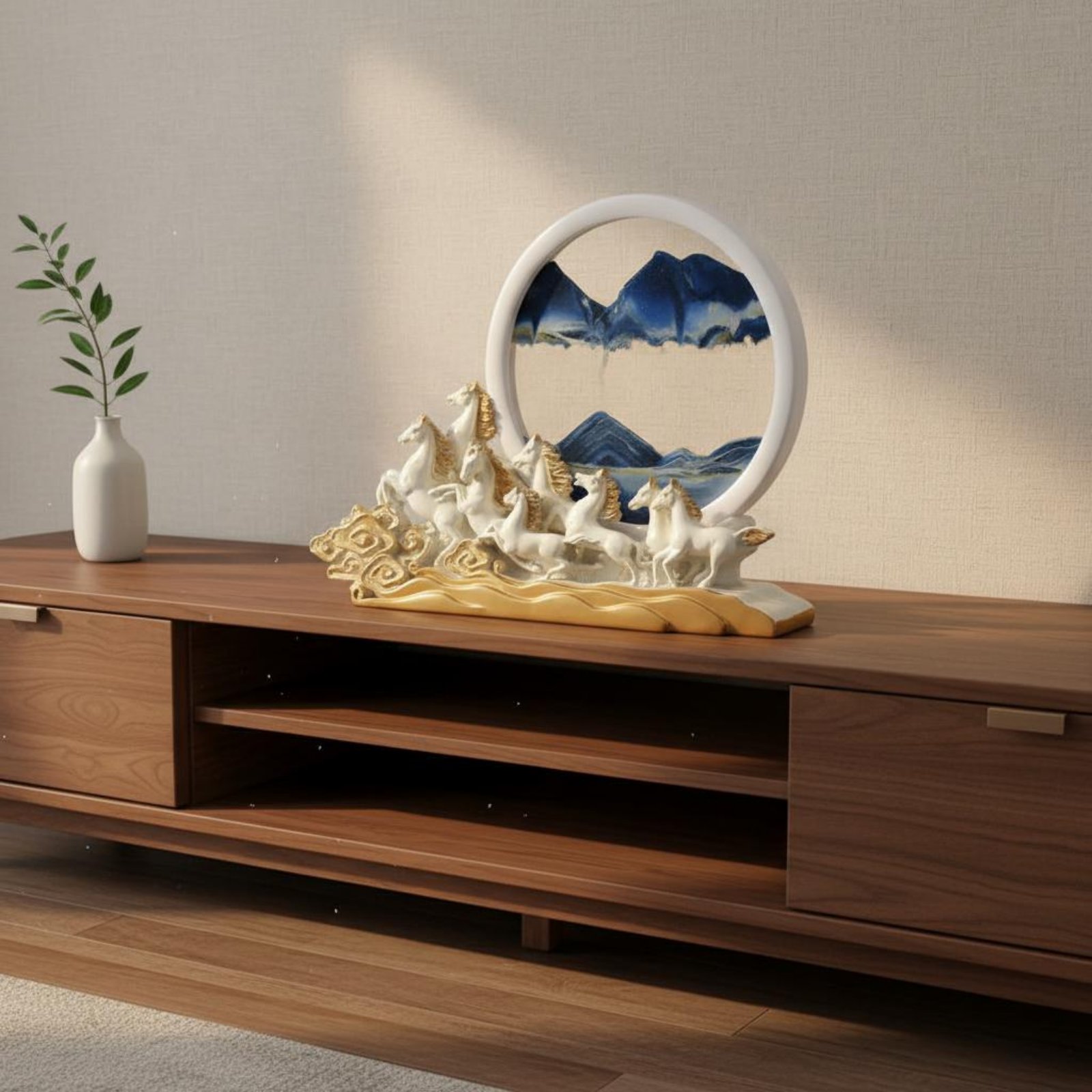 Resin Art Design Ideas - Scultura Cavallo in Resina 3D per