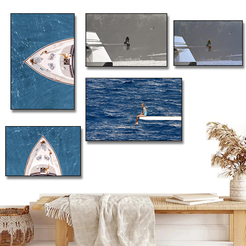 Resin Art On Canvas - 1 quadro su tela senza cornice,