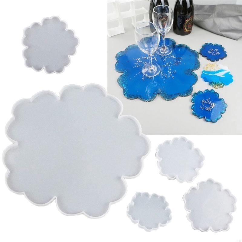 Resin Art Geode - 5 pezzi grandi dimensioni a forma
