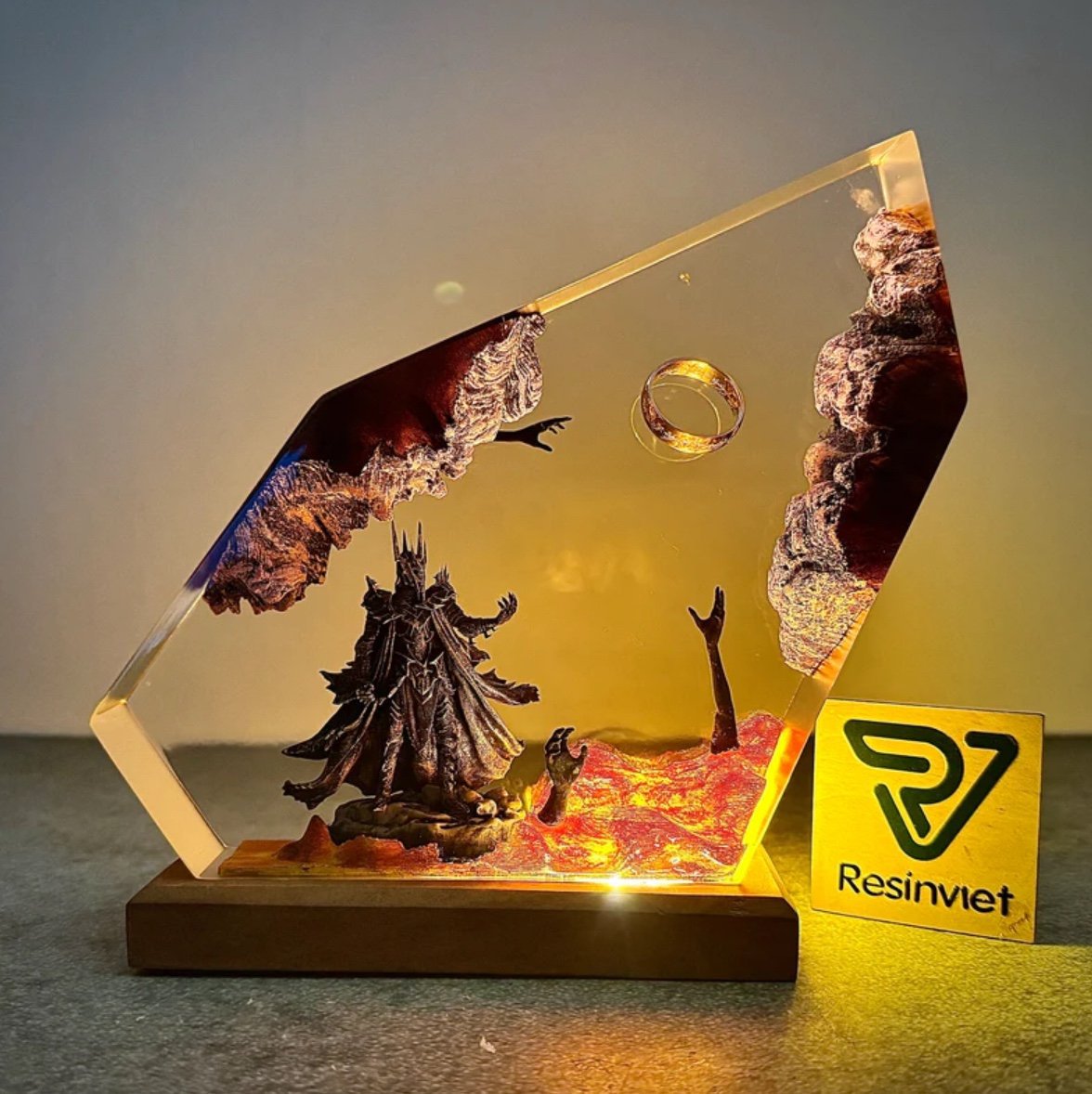 Resin Art Decoration Items - 2026 Nuova Lampada da Tavolo in