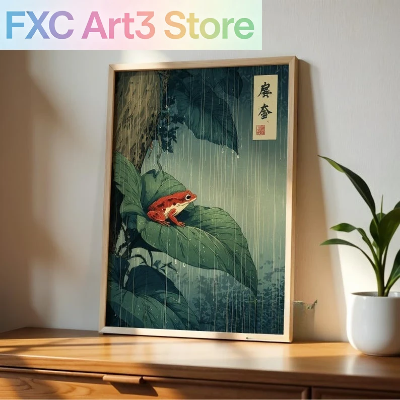 Resin Art On Canvas - Stampa artistica da parete su tela