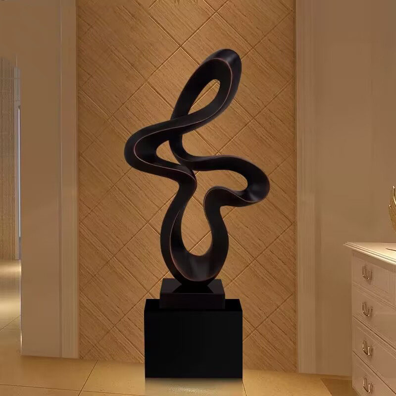 Resin Art Decoration Items - Grande scultura astratta Decorazione Hall dell'hotel
