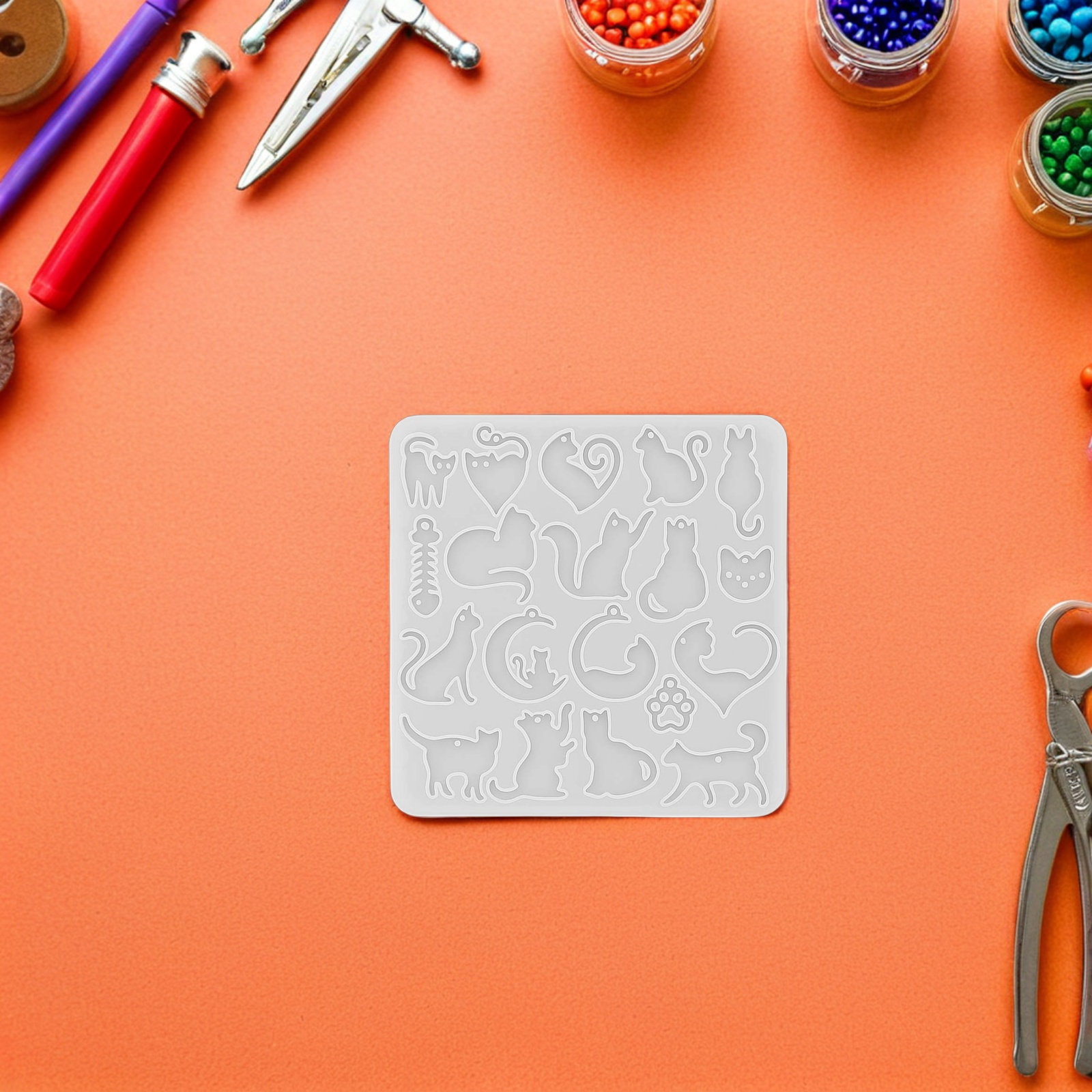 Stampo in silicone 3D a forma  - Resin Art Earrings Kit recensione e prezzo