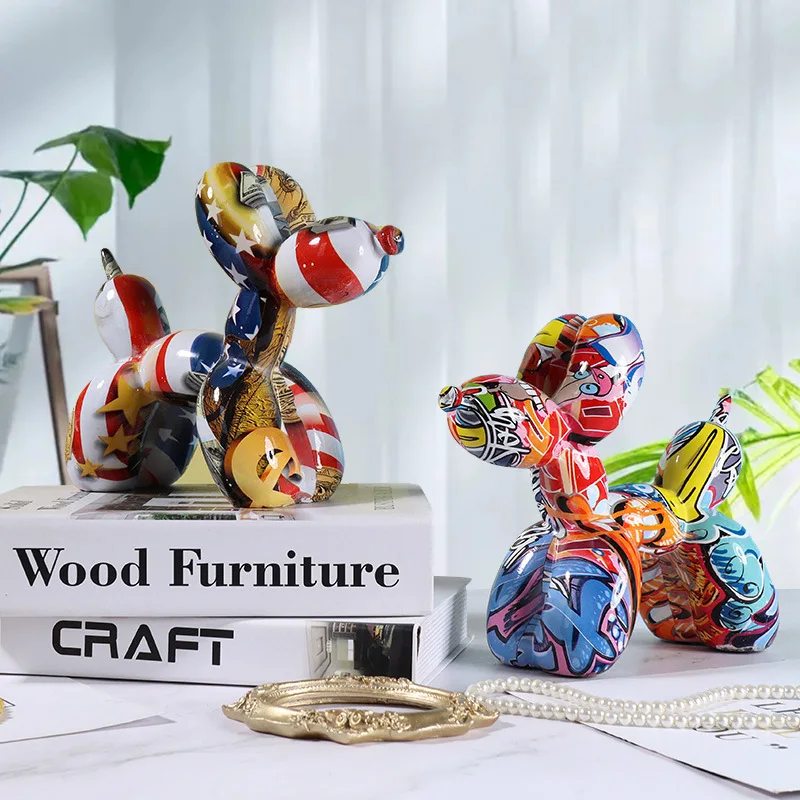 Resina Graffiti Balloon Dog fi - Resin Art Decoration Items recensione e prezzo