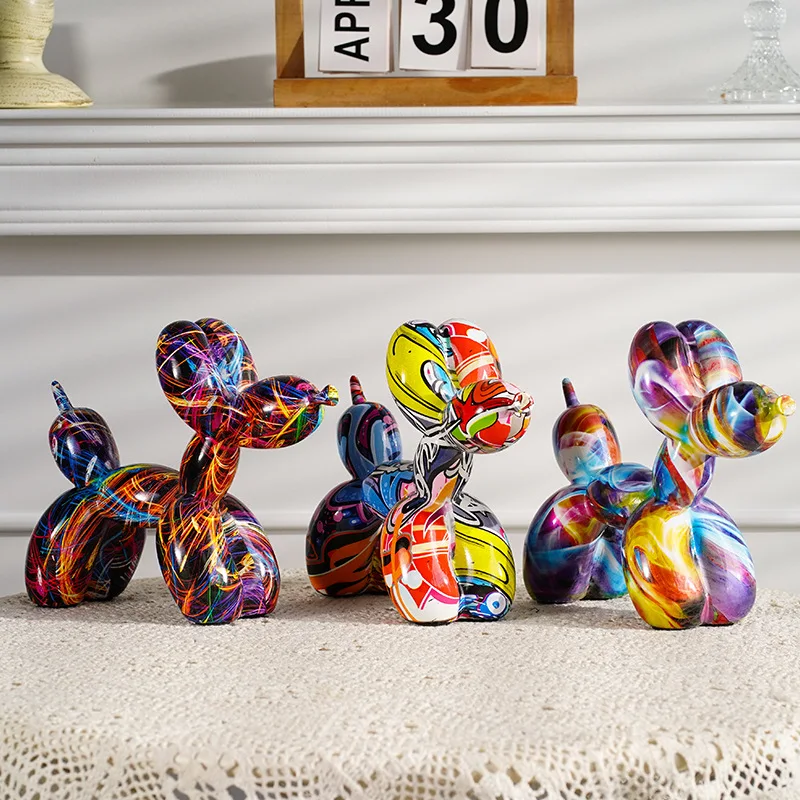 Resina Graffiti Balloon Dog fi - Resin Art Decoration Items recensione e prezzo