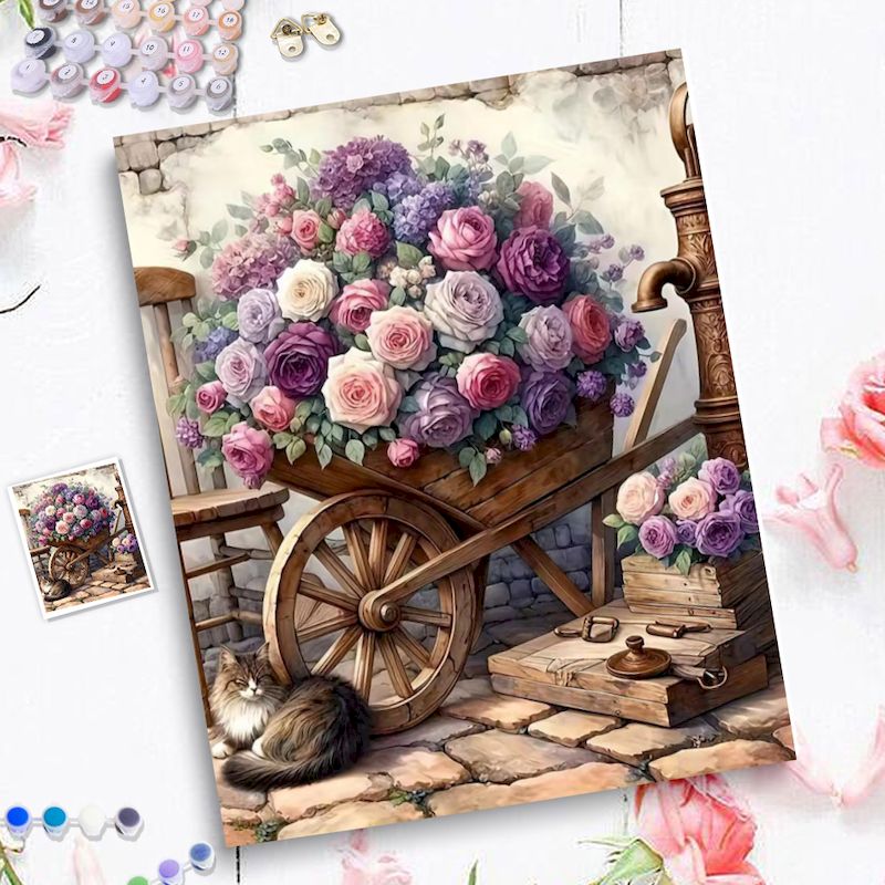 Dipingi con i numeri per adult - Resin Art On Canvas recensione e prezzo