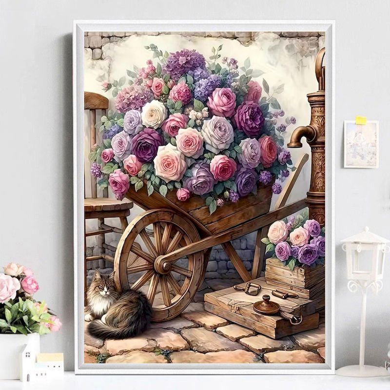 Dipingi con i numeri per adult - Resin Art On Canvas recensione e prezzo