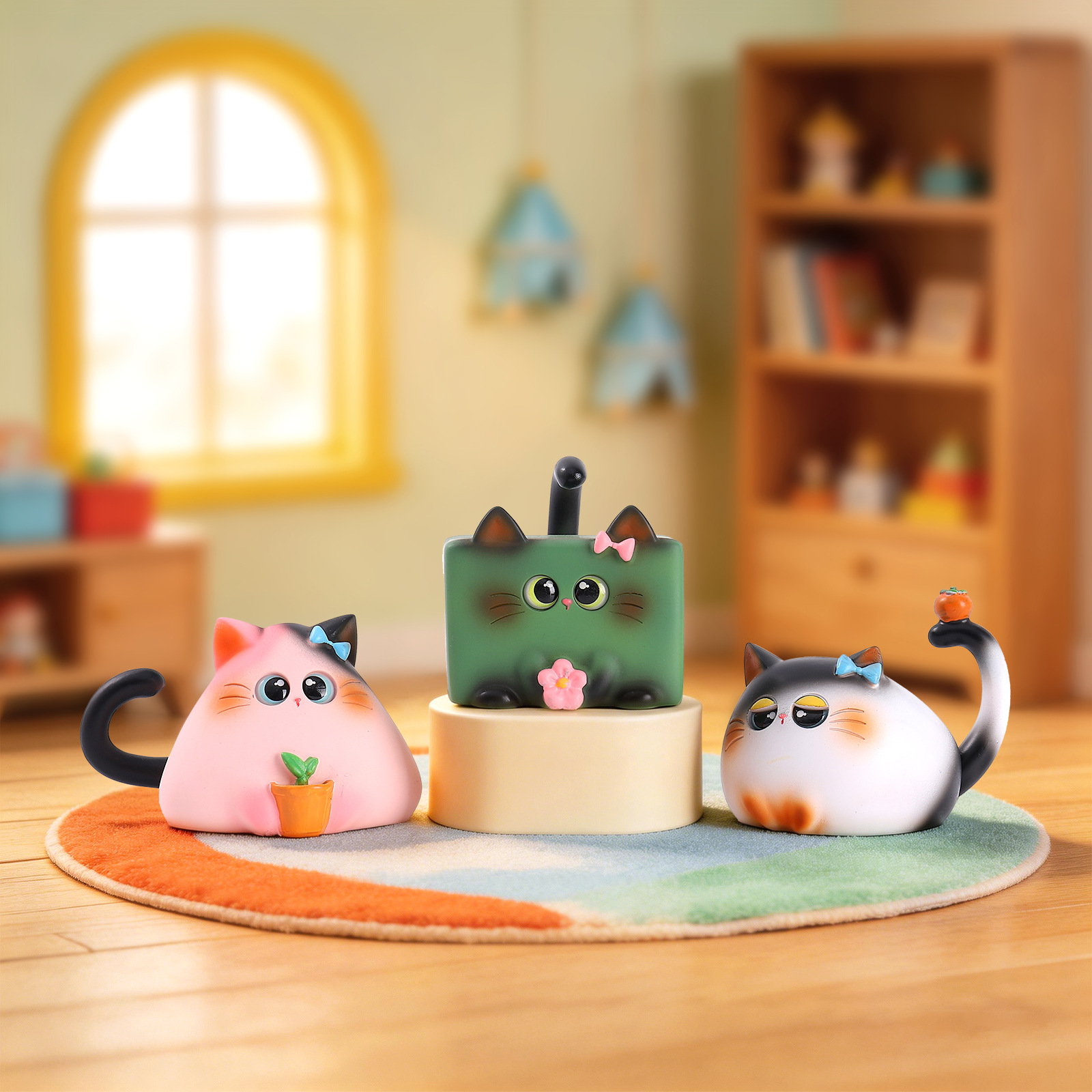 Blind Box Statuetta Gatto in R - Resin Art Decoration Items recensione e prezzo