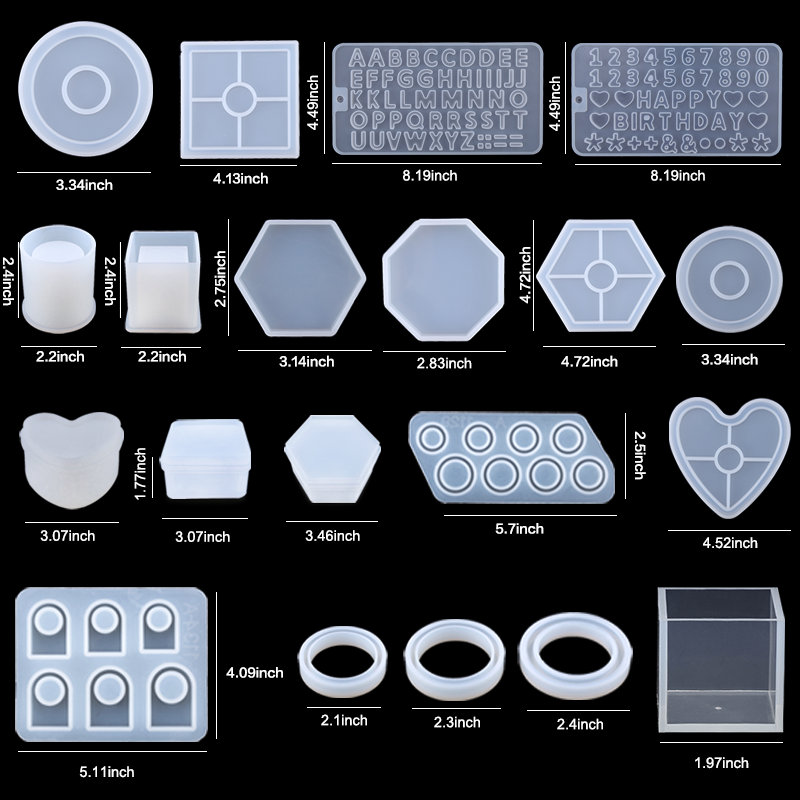 Kit di stampi in resina silico - Resin Art Earrings Kit recensione e prezzo