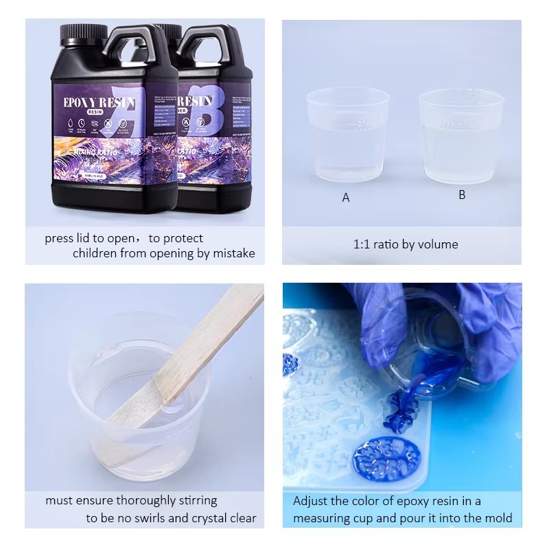 Kit in resina epossidica 1:1 E - Resin Art Kit For Beginners recensione e prezzo