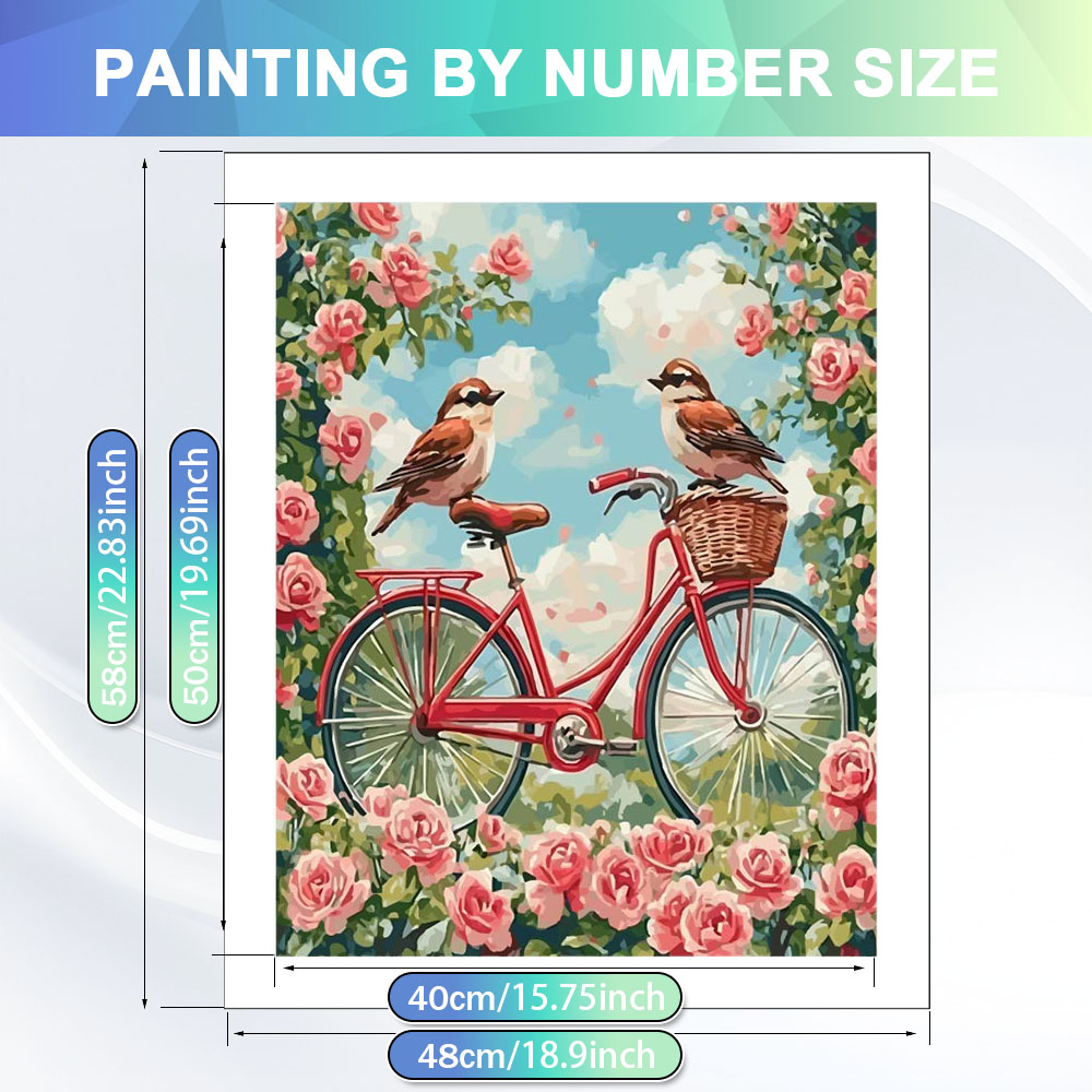 HUACAN Kit Pittura a Numeri Fa - Resin Art On Canvas recensione e prezzo