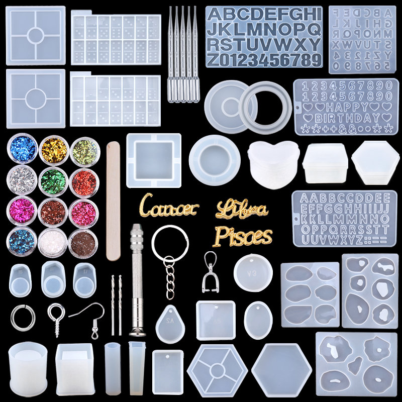 Kit di stampi in resina silico - Resin Art Earrings Kit recensione e prezzo