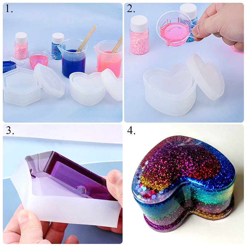 Kit di stampi in resina silico - Resin Art Earrings Kit recensione e prezzo
