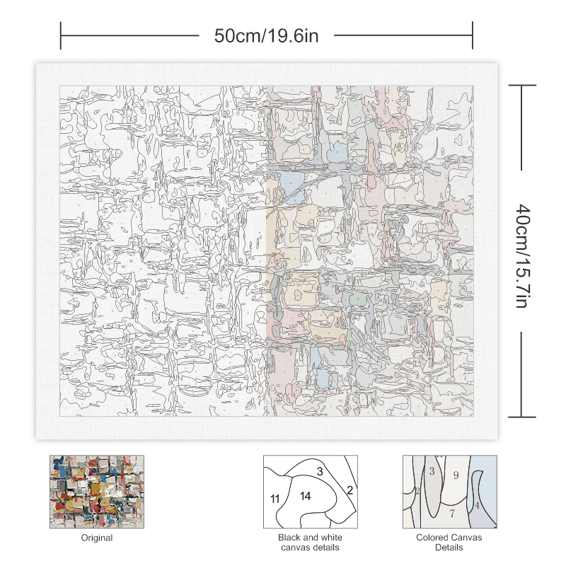 Dipinto a Numeri CHENISTORY: C - Resin Art On Canvas recensione e prezzo